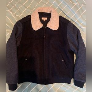 J. Crew/Wallace and Barnes Wool Bomber Size L